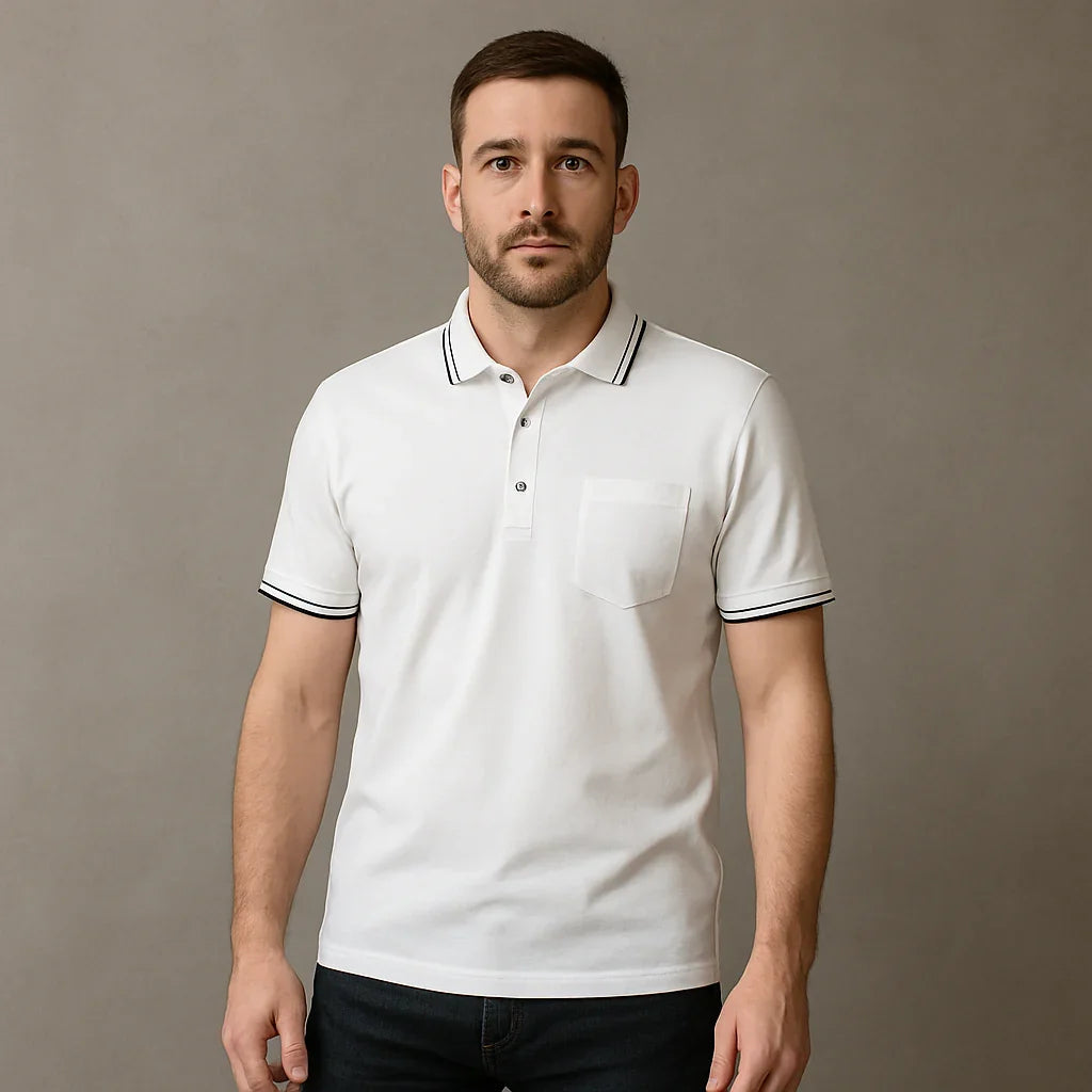 Camisa Polo Masculina Vizencci Barten
