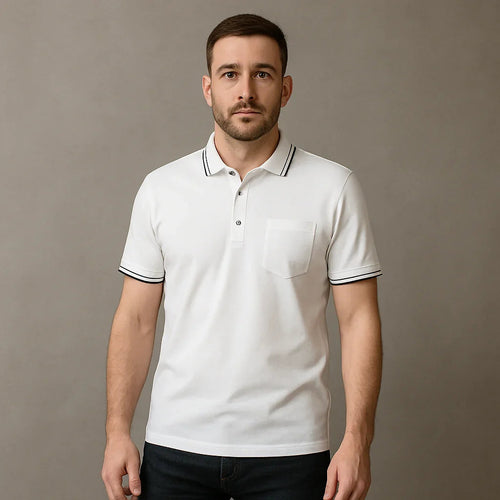 Camisa Polo Masculina Vizencci Barten