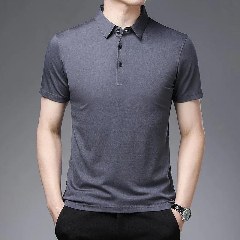 Camisa Polo Masculina Lisa Vizencci Class