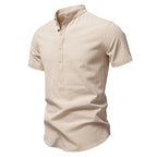 Camisa Polo Masculina Linho Saint Vizencci