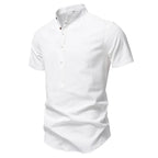 Camisa Polo Masculina Linho Saint Vizencci